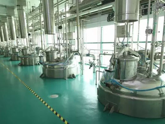 醇提车间工艺管道