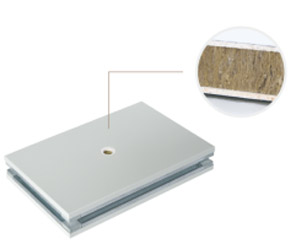 手工玻镁岩棉彩钢板