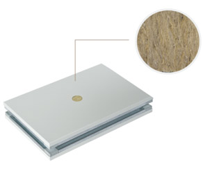 手工岩棉彩钢板